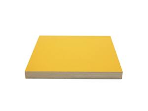 Фанера ламинированная - желтая толщиной 15 мм